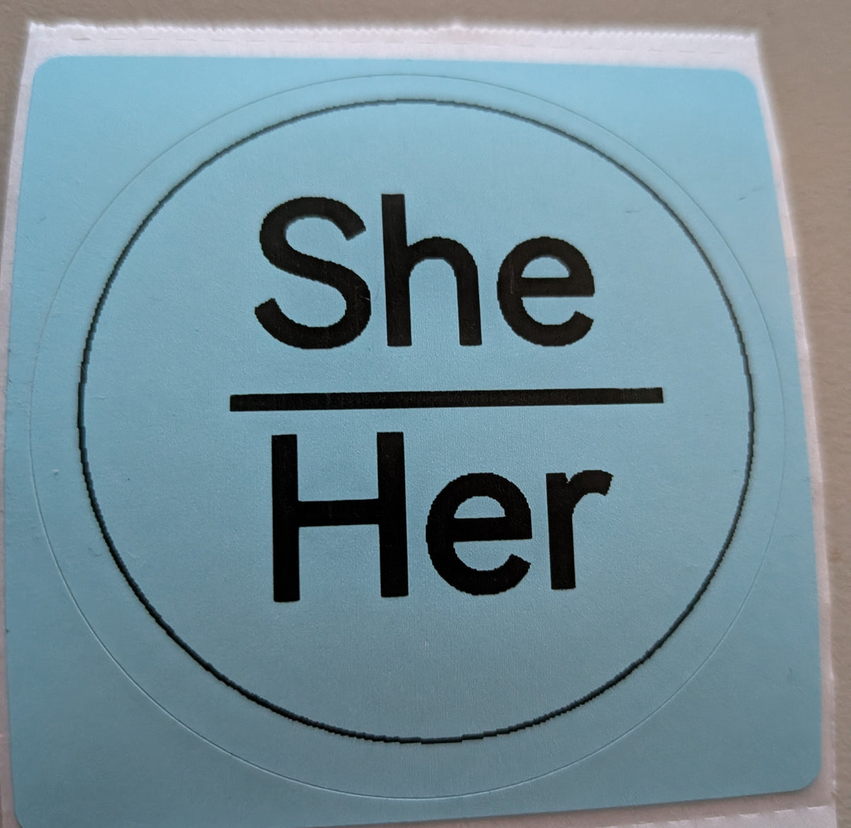 Pronoun Stickers – Pack of 10