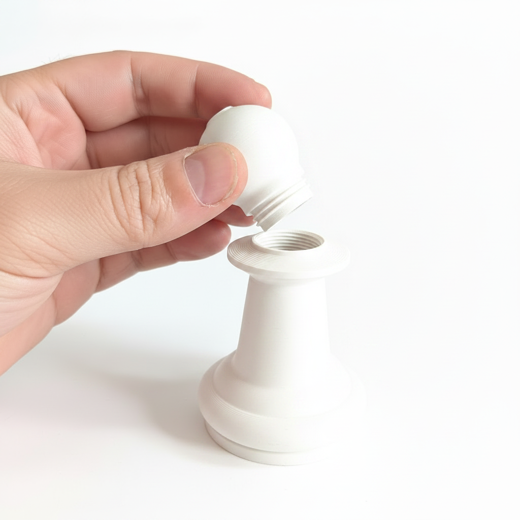 White pawn compartment